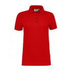 Damen Poloshirt Bio Baumwolle in rot - Hakro Werbemittel