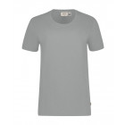 Unisex T-Shirt Bio Baumwolle in grau meliert - Hakro Werbemittel